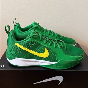 Nike Sabrina 2 GS Oregon Apple Green Yellow HQ4515-400 Size 6.5Y